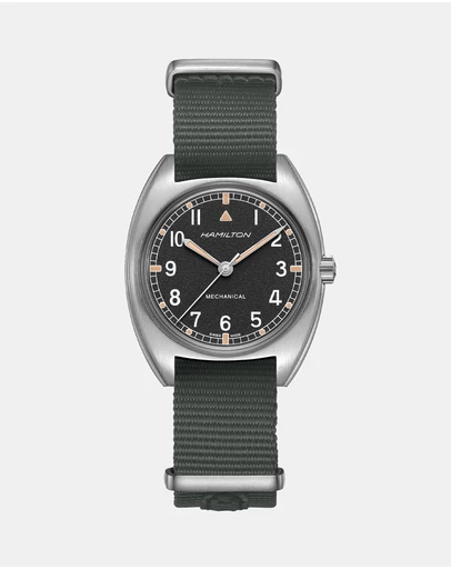 Hamilton - Khaki Aviation Pilot Pioneer Mechanical