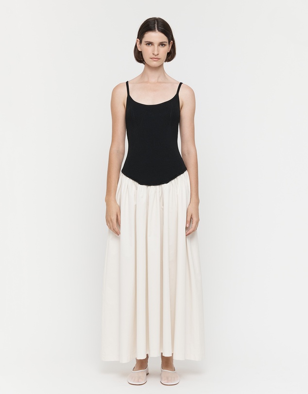 FRIEND of AUDREY - The Drop-waist Full Dress