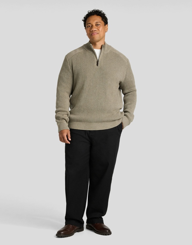 Johnny Bigg - Dempsey 1/4 Zip Sweater