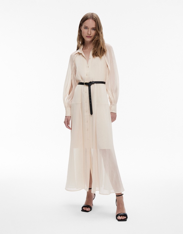 a line dress with fitted bodice JUSTINE Women Dress