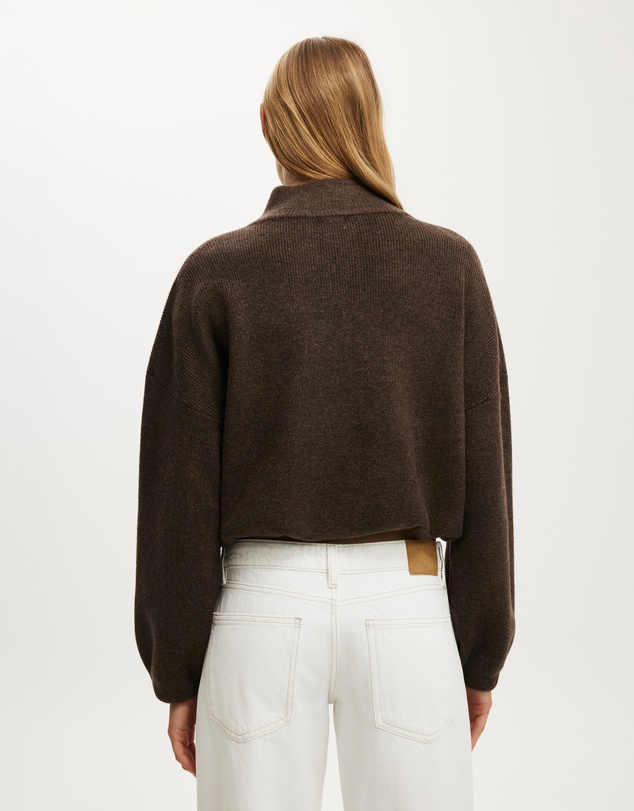 Cotton On - Luxe Tuck Hem Bomber Jacket