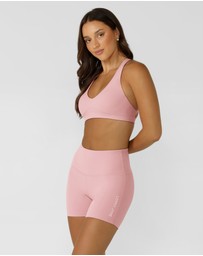 Lorna Jane - Lotus No Chafe Phone Pocket 12cm Bike Shorts