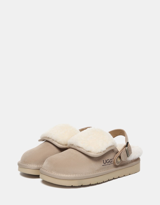 EVERAU - Australian Shepherd Ugg Tenley Cow Suede Upper House Shoes