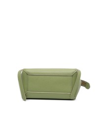 Pre-Loved by Azura Reborn - Pre-Loved celine Elegant Textured Leather Belt Bag with Top Handle and Adjustable Shoulder Strap