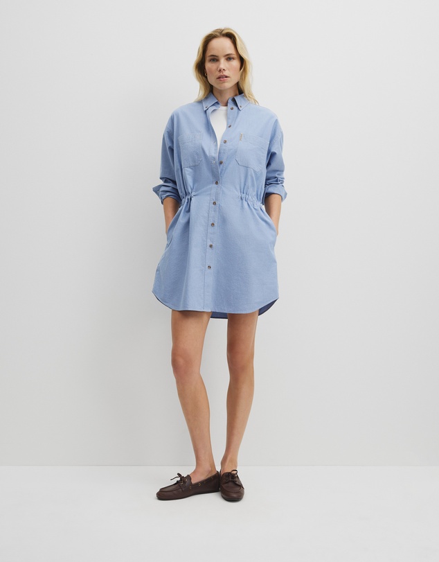 Country Road - Oxford Workwear Shirt Dress