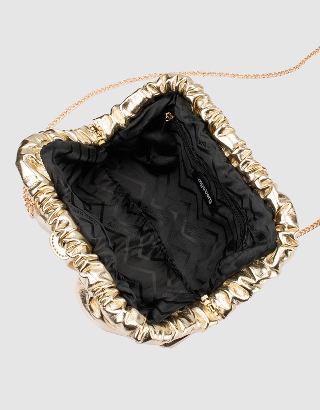 Olga Berg - Betty Metallic Clutch