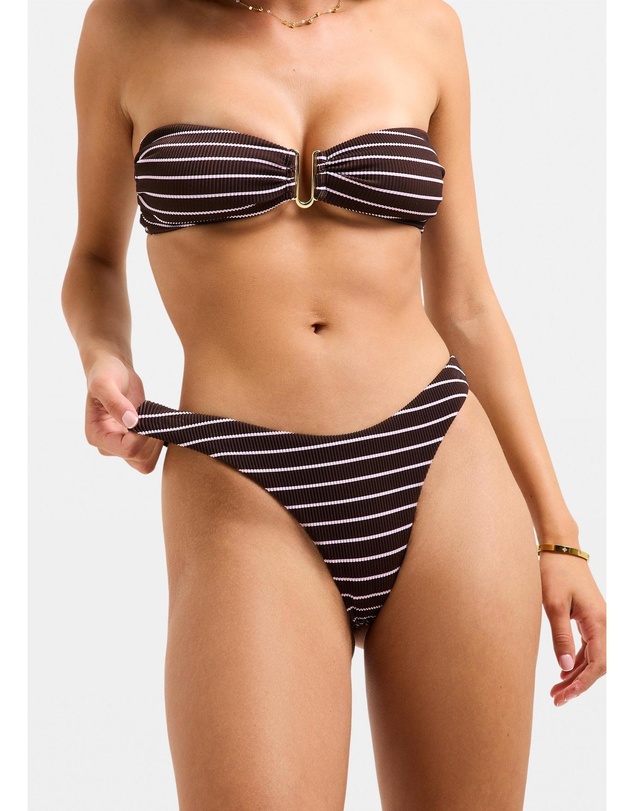 Subtitled - Cheeky Ribbed Bikini Bottom