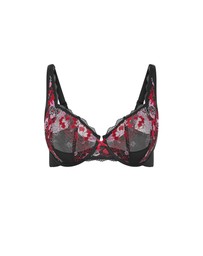 City Chic - Amelie Demi Underwire Bra - Black