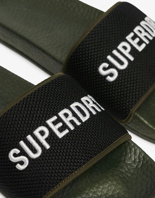 Superdry - Utility Mesh Pool Slide