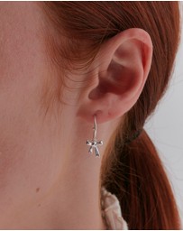 Karen Walker - Bow Hoop Earrings