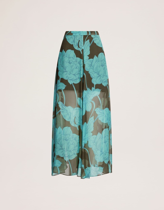 SABA - Verdisa Silk Maxi Skirt