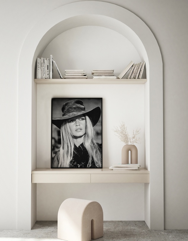 Olive et Oriel - Brigitte Bardot II Art Print