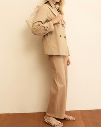 Emme - Stretch Gabardine Trousers