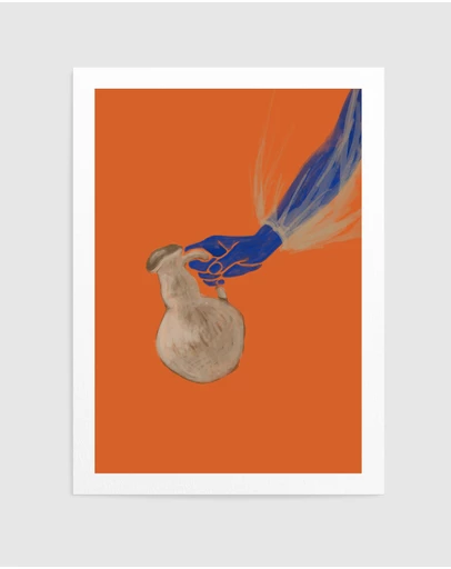 Olive et Oriel - KH Studio - Liesbet II by Karla Hyman Art Print