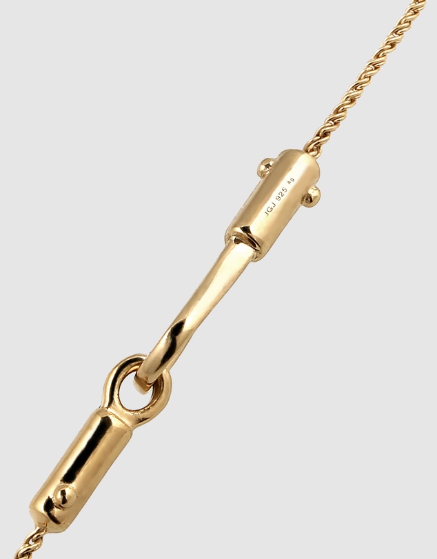 Elli Jewelry - Love Pendant Necklace in Gold-Plated 925 Silver