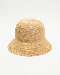 Assembly Label - Raffia Bucket Hat