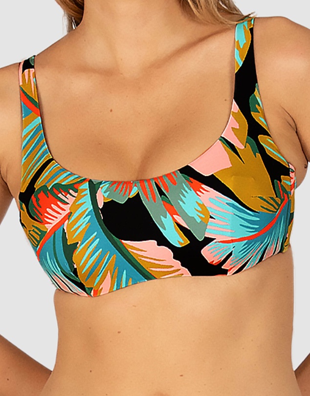 Baku Swimwear - Kokomo Underwire Square Neck Bikni Bra Top