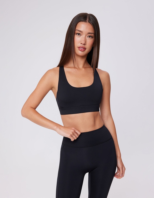 Upstate - Contour+ Crop - Black