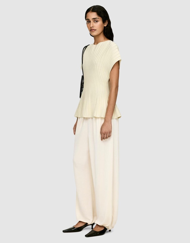 ARKET - Fine-Knit Peplum Top