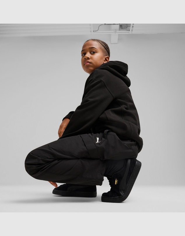 Puma - WARDROBE ESS Relaxed Woven Cargo Pants - Boys