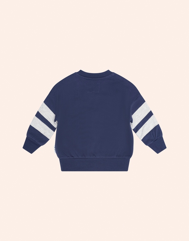 Huxbaby - Hux Flocked Spliced Sweatshirt - Babies-Teens