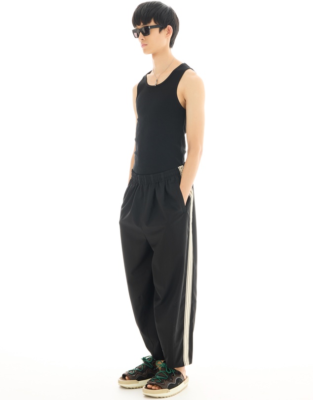 THE TALES - The Tales Harajuku Black Track Pant