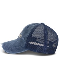 THE TALES - Destroyed Art Department Blue Trucker Cap