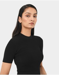 Forcast - Murphy Crop Knit Top