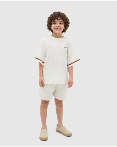 Seed Heritage - Stripe Sleeve Tee