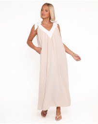 Petal & Pup - Dami Maxi Dress - Oatmeal