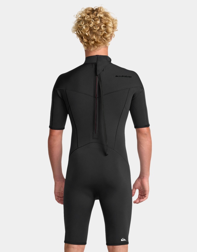 Quiksilver - Mens 2/2mm Everyday Session Back Zip Springsuit