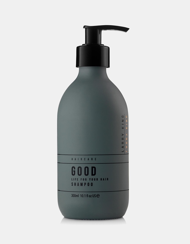 Larry King Haircare - Good Life Shampoo Bottle