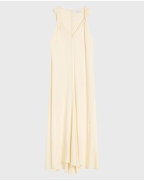 BONDI BORN - Ardea Twist Shoulder Maxi Dress