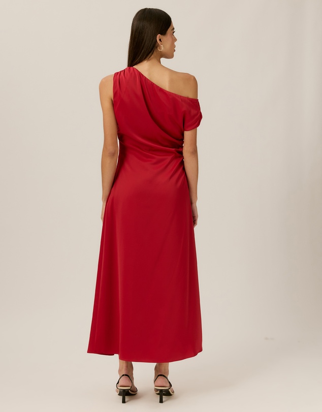 Tussah - Samara Asym Satin Midi Dress