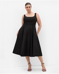 City Chic - Estella Floral Midi Dress