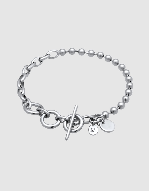 Elli Jewelry - Bracelet Ball Chunky Chain 925 Sterling Silver