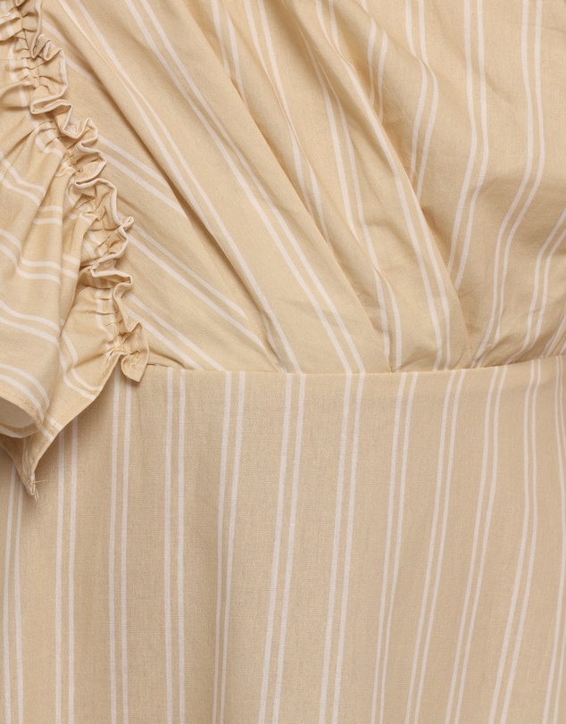 Petal & Pup - Meggy Maxi Dress - Sand/White