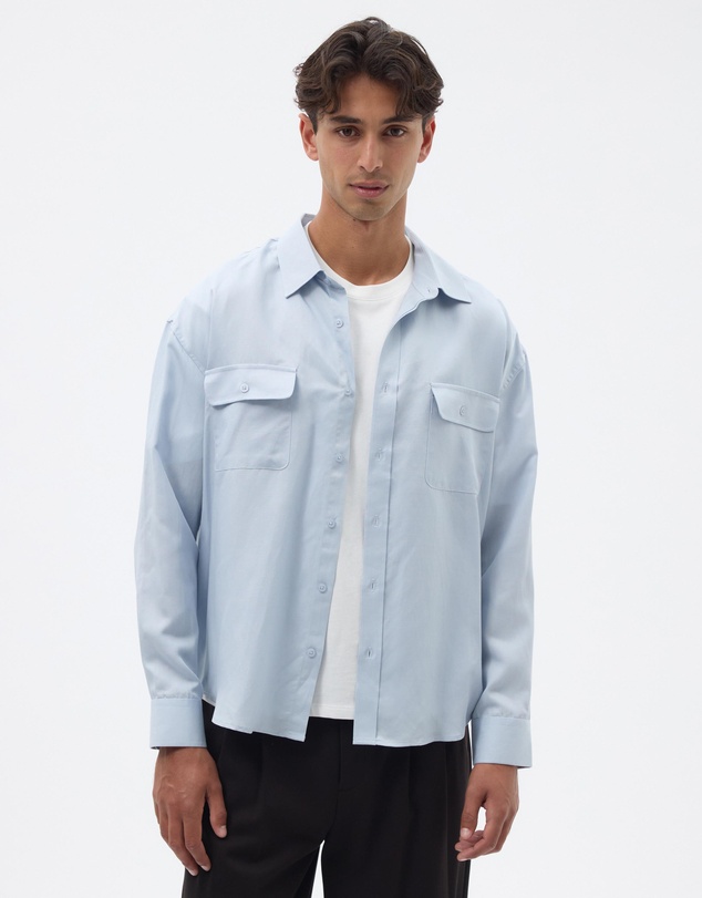 AERE - Relaxed Utility Pocket Shirt