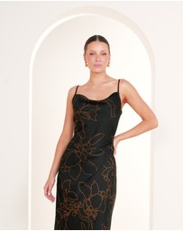 Pilgrim - Elicia Cowl Neck Maxi Dress