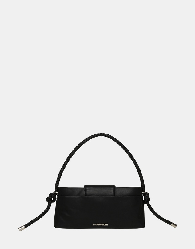 Steve Madden - BRooks Black Silver Handbag