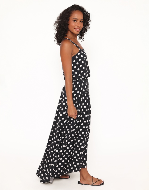 Petal & Pup - Lulu Set - Black Polka Dot