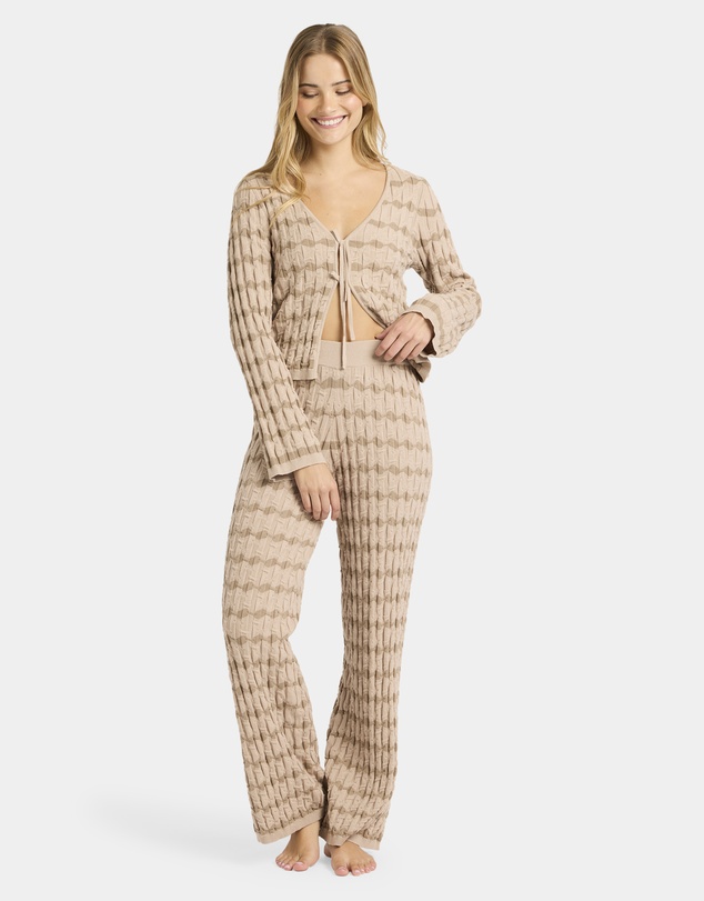 Billabong - Womens Bubble Tides Elastic Waist Knitted Pants