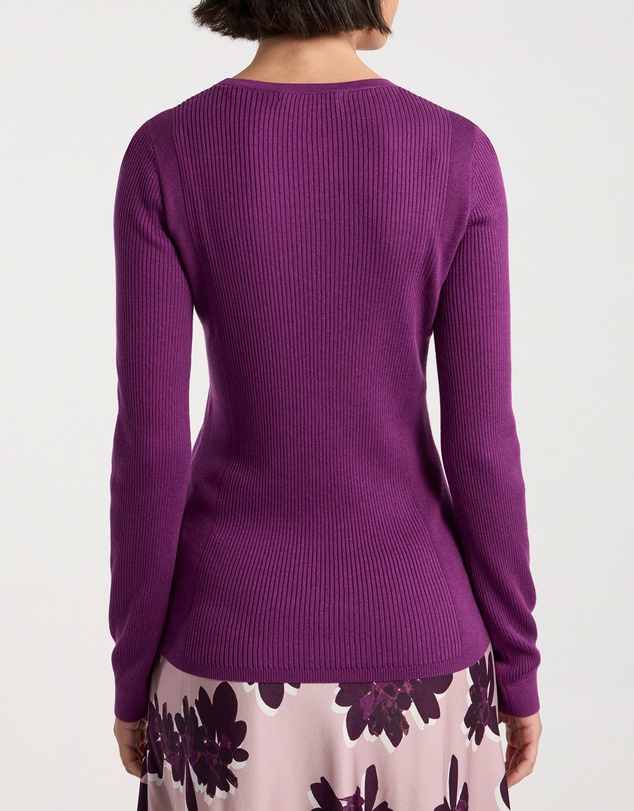 David Lawrence - Danae Silk Cotton Knit Jumper