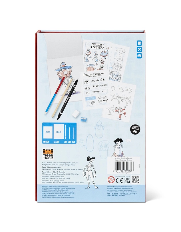 Tiger Tribe - Drawing People