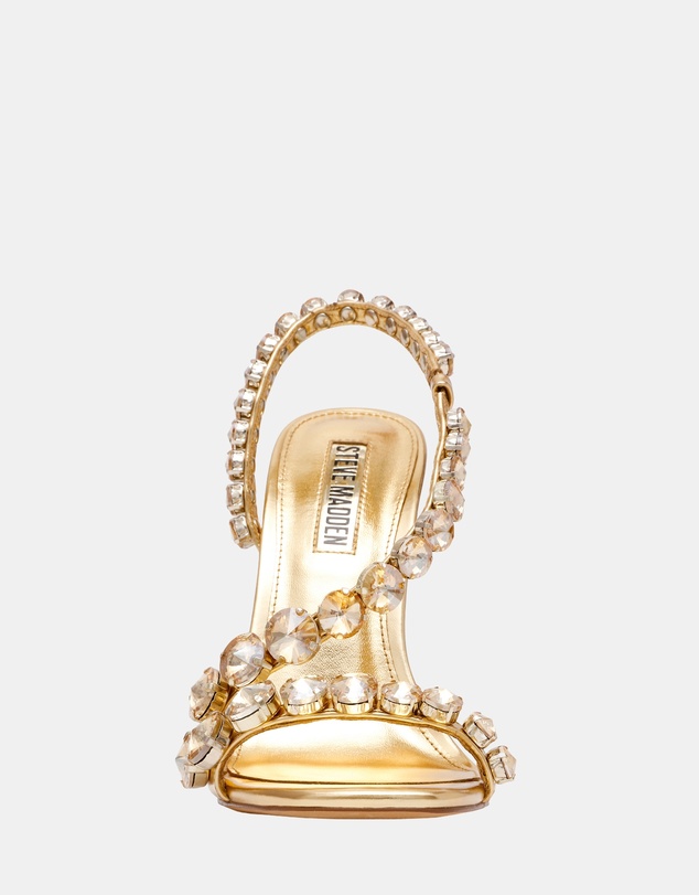 Steve Madden - Nylie Gold Metallic Heels