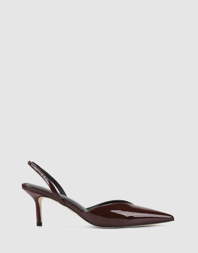 Siren - Yoco Slingback Kitten Heels