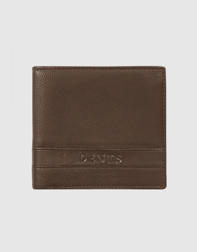 DENTS - Pebble Grain Leather Bifold Wallet with RFID Blocking