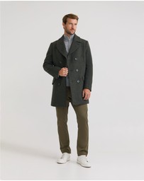 Oxford - Mason Herringbone Wool Coat