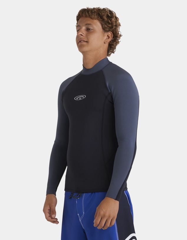 Billabong - Mens 1/1mm Absolute Natural Long Sleeve Wetsuit Top