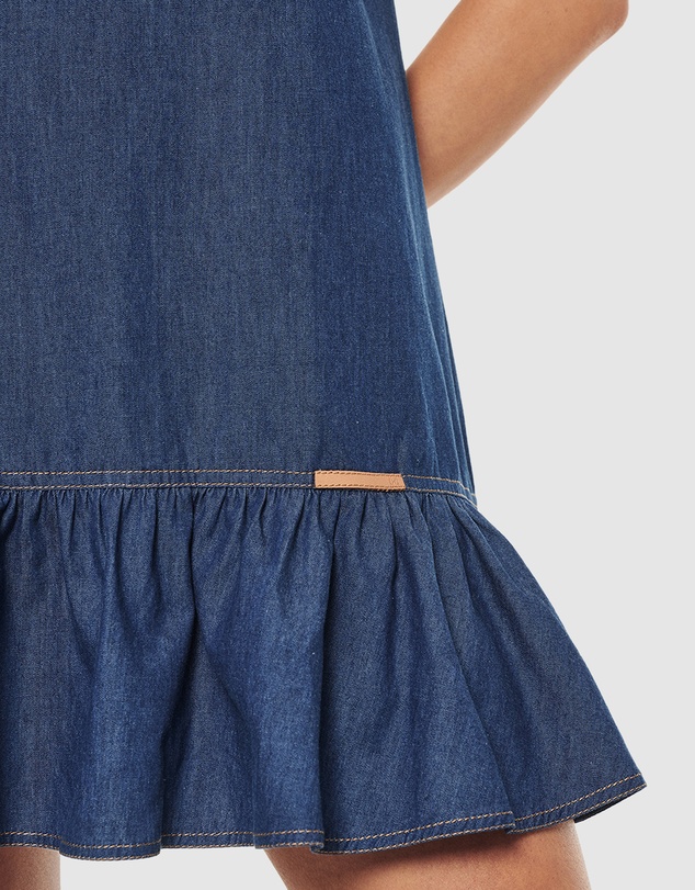 KIVARI - Alicia Chambray Dress - ICONIC EXCLUSIVE
